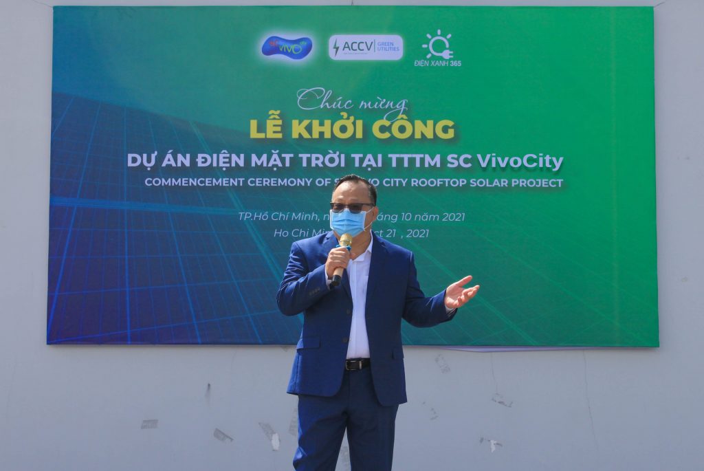 Khởi công dự án Điện mặt trời tại TTTM Vivo City