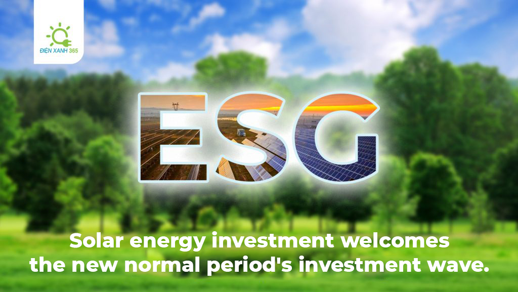 Solar energy investment welcomes the new normal period's investment wave.
