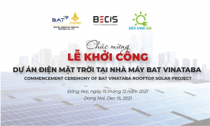 Lễ khởi công dự án Điện mặt trời tại nhà máy BAT - VINATABA